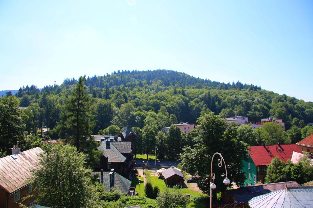 Domy Wczasowe Tryumfy Bed and Breakfast Krynica-Zdrój Esterno foto