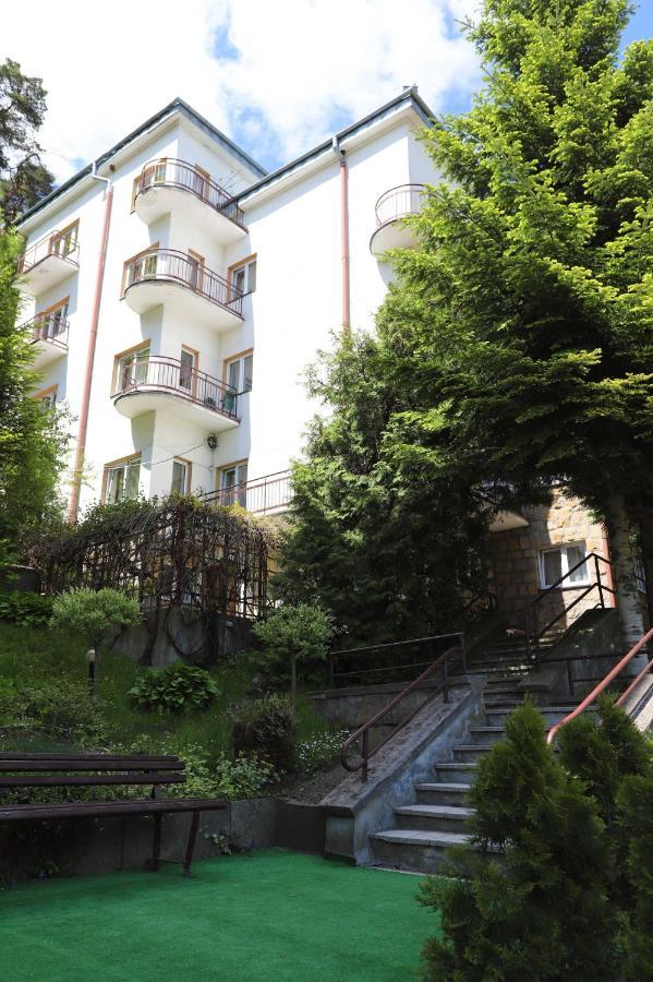 Domy Wczasowe Tryumfy Bed and Breakfast Krynica-Zdrój Esterno foto