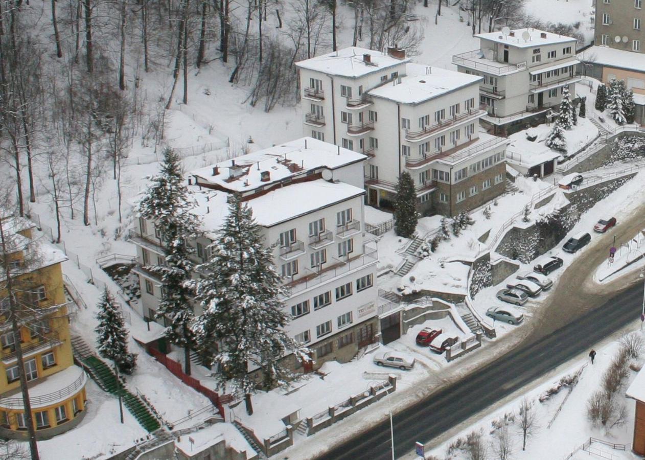 Domy Wczasowe Tryumfy Bed and Breakfast Krynica-Zdrój Esterno foto